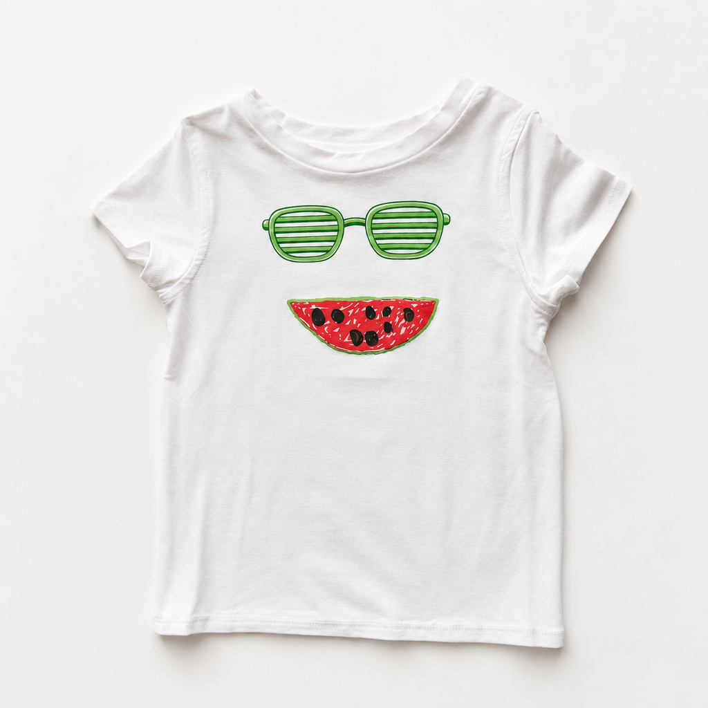 肌にやさしいタグレスTシャツ